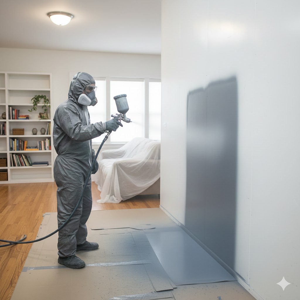 Latex spuiten airless