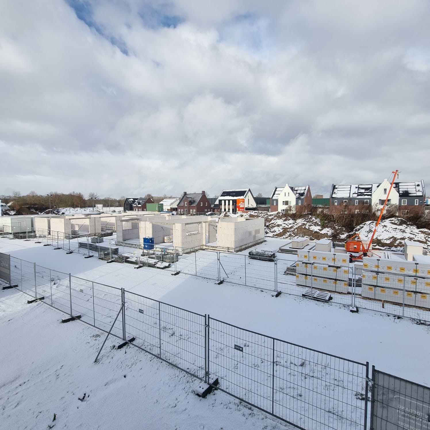 Afplakken en voorbereiding